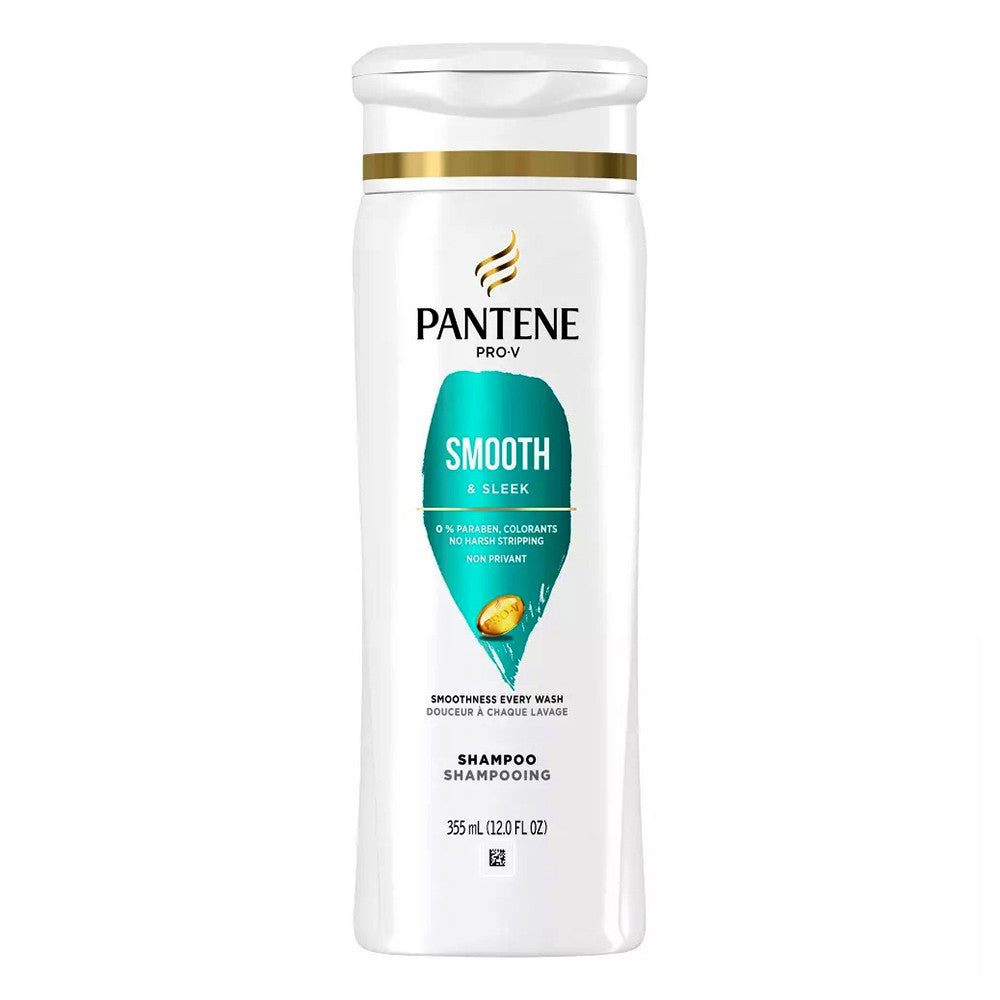 Pantene Pro-V Smooth & Sleek Shampoo, 12 Oz